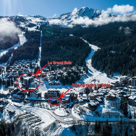 Appartement Skis Aux Pieds, 2 Pièces, 4 Pers, La Tania, Résidence Le Grand Bois - Fr-1-182a-23 Courchevel