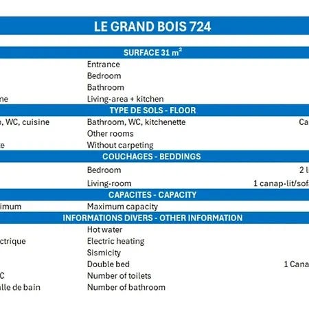 Skis Aux Pieds, 2 Pièces, 4 Pers, La Tania, Résidence Le Grand Bois - Fr-1-182a-23 Appartement