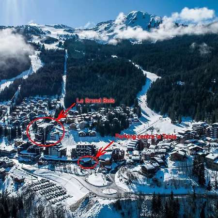 Appartement Skis Aux Pieds, 2 Pièces, 4 Pers, La Tania, Résidence Le Grand Bois - Fr-1-182a-23 Courchevel
